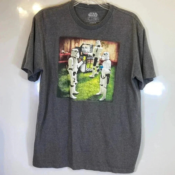 Fifth Sun Other - Star Wars Gray Short Sleeve Shirt Sz L Stormtrooper UNISEX